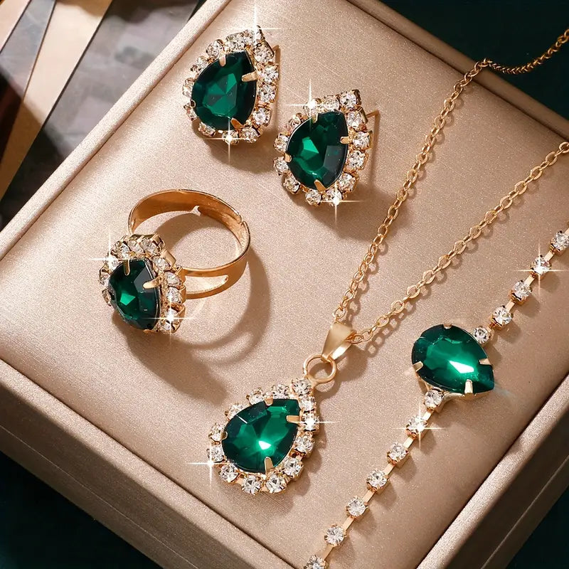 Ensemble de Bijoux Elisandre Vermont | Or — Groumia