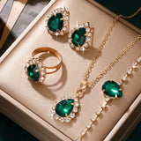 Ensemble de Bijoux Elisandre Vermont | Or — Groumia