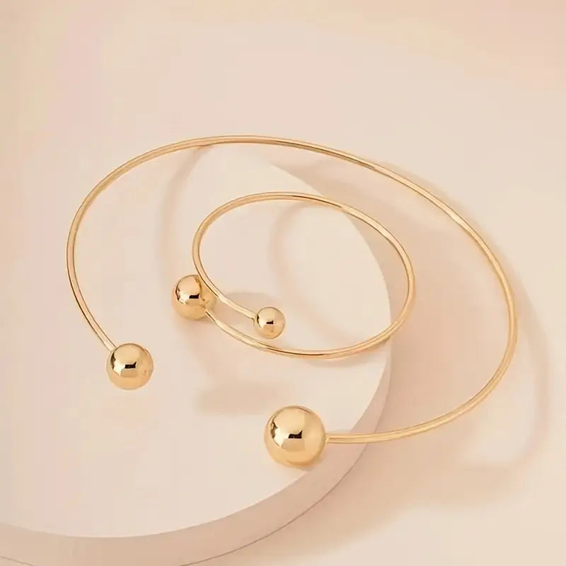 Glow™ | Ensemble de Bracelets en Or — Groumia