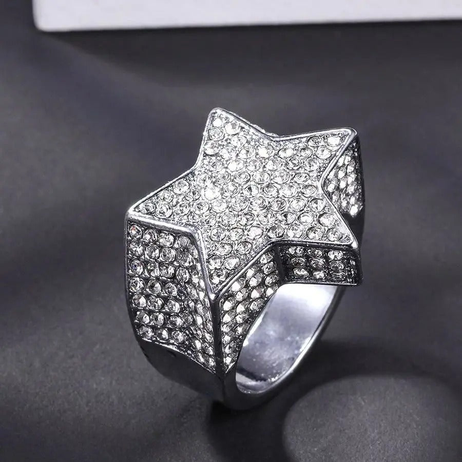 Bague étoile rappeur Gazo — Groumia