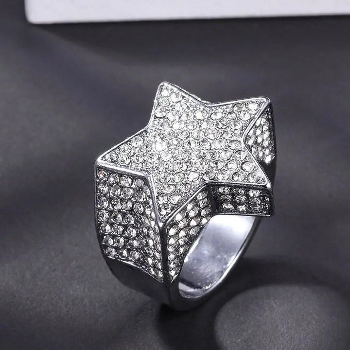 Bague étoile rappeur Gazo — Groumia