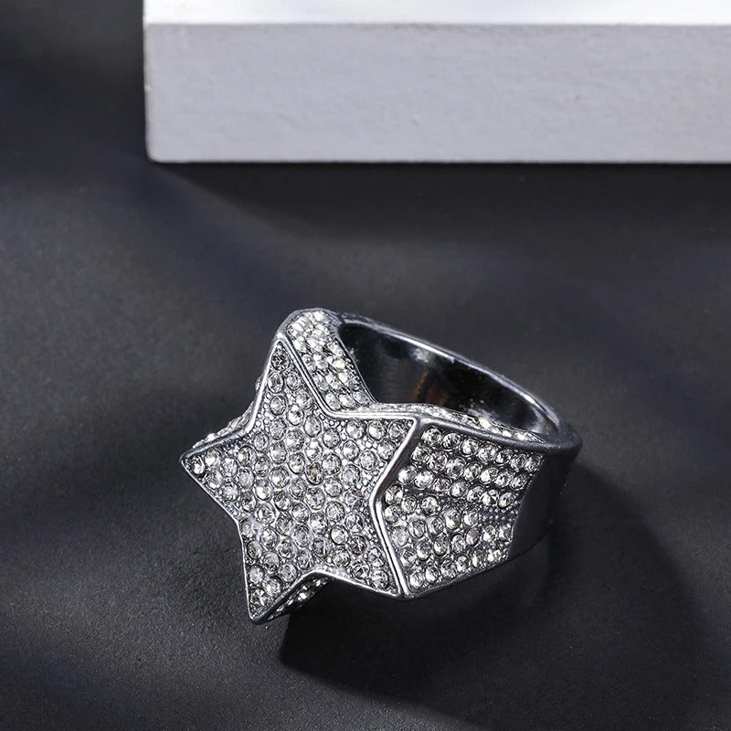 Bague étoile rappeur Gazo — Groumia