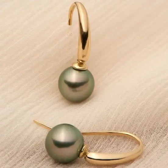 Boucles d'oreilles en perles Olives — Groumia