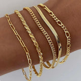Ensemble de Bracelets Superposés Ellis — Groumia
