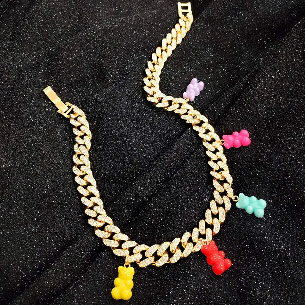 Collier ourson bonbon — Groumia