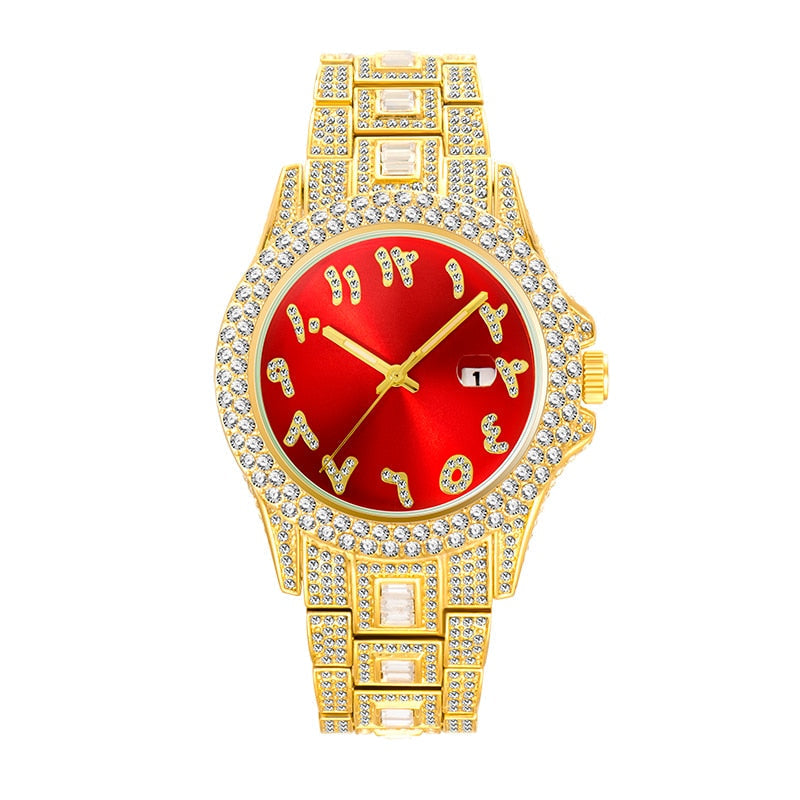 Montre rappeur en Diamant — Groumia