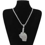 Collier doigt d'honneur — Groumia