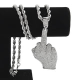 Collier doigt d'honneur — Groumia