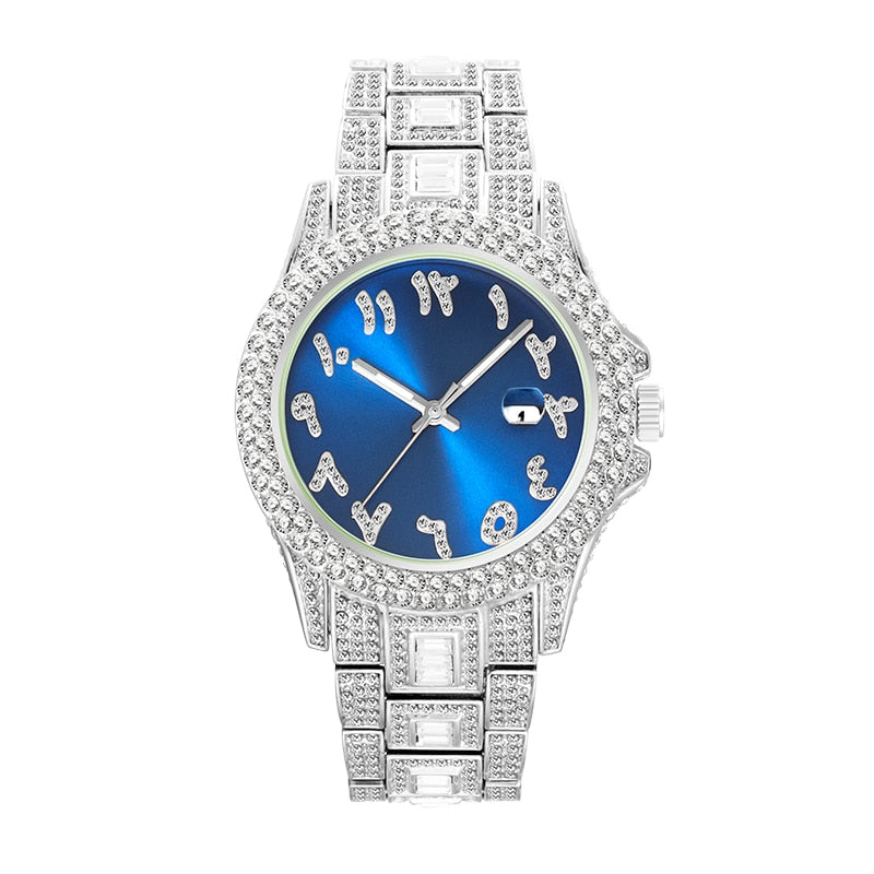 Montre rappeur en Diamant — Groumia