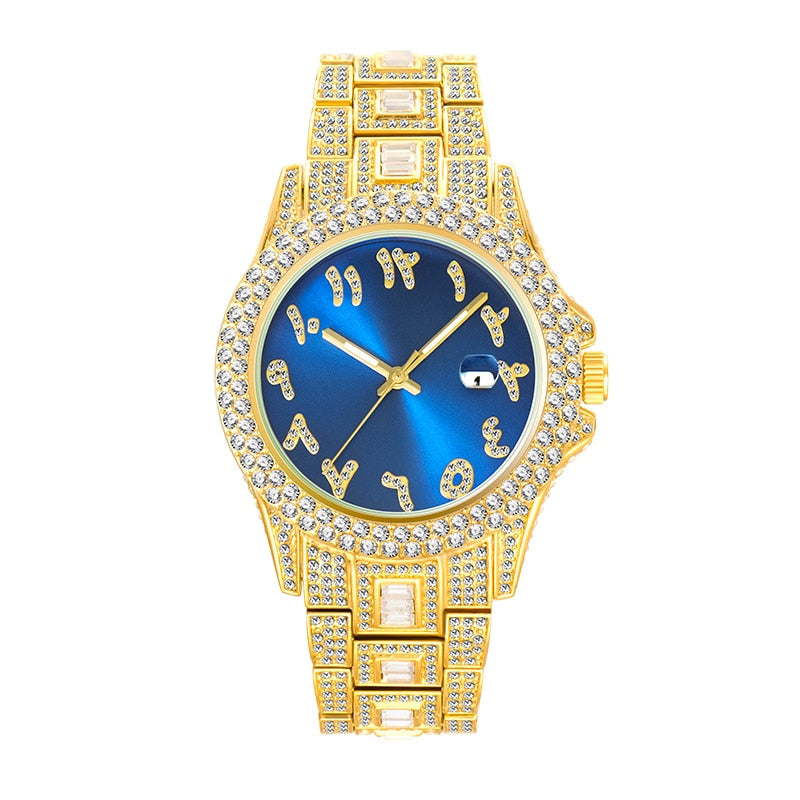 Montre rappeur en Diamant — Groumia