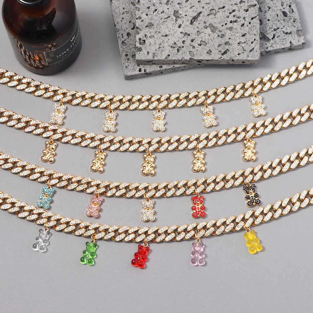 Collier ourson bonbon — Groumia