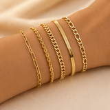 Ensemble de Bracelets en Or — Groumia