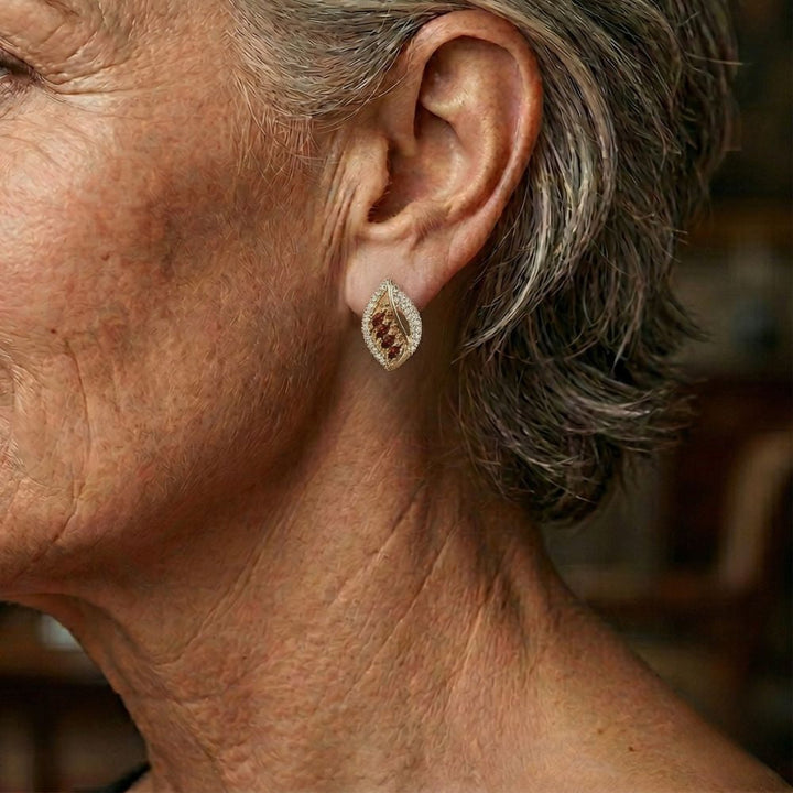 Boucles d'oreilles Isola Rosavere — Groumia