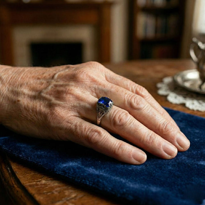 Bague Klara Saphir — Groumia