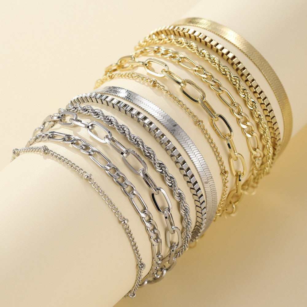 Ensemble de Bracelets en Or — Groumia