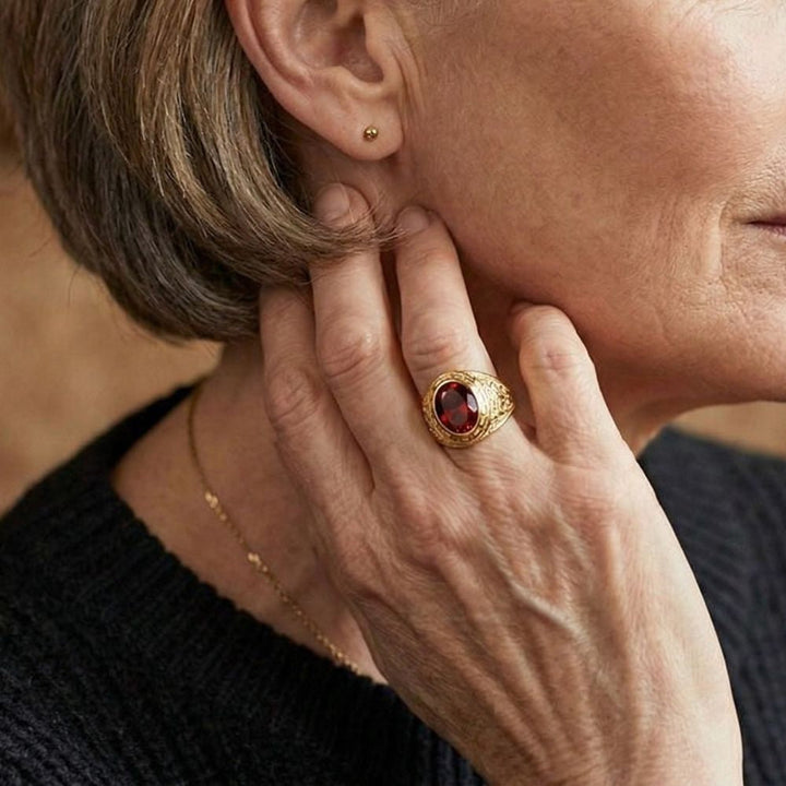 Bague Ravelle Sangris — Groumia