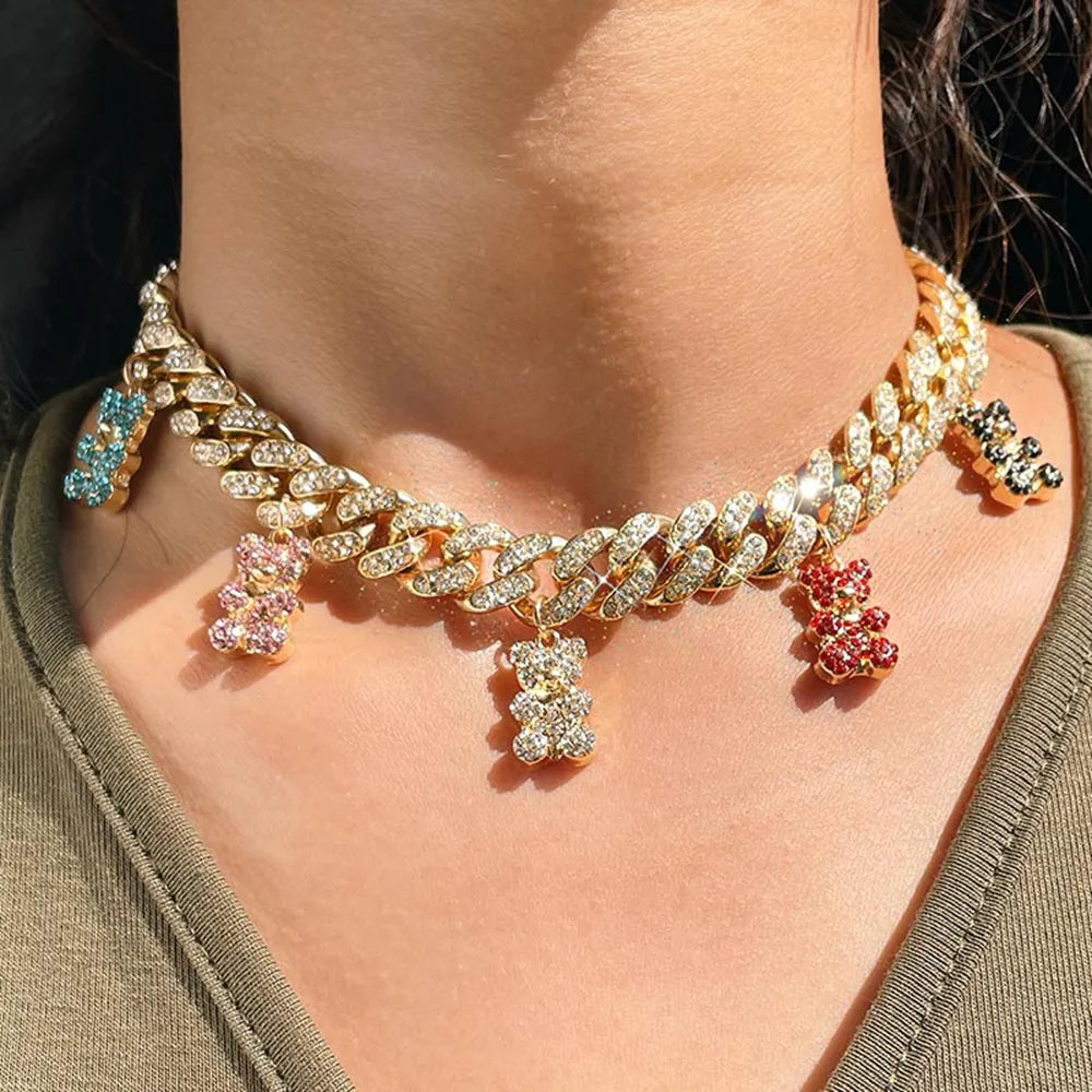 Collier ourson bonbon — Groumia