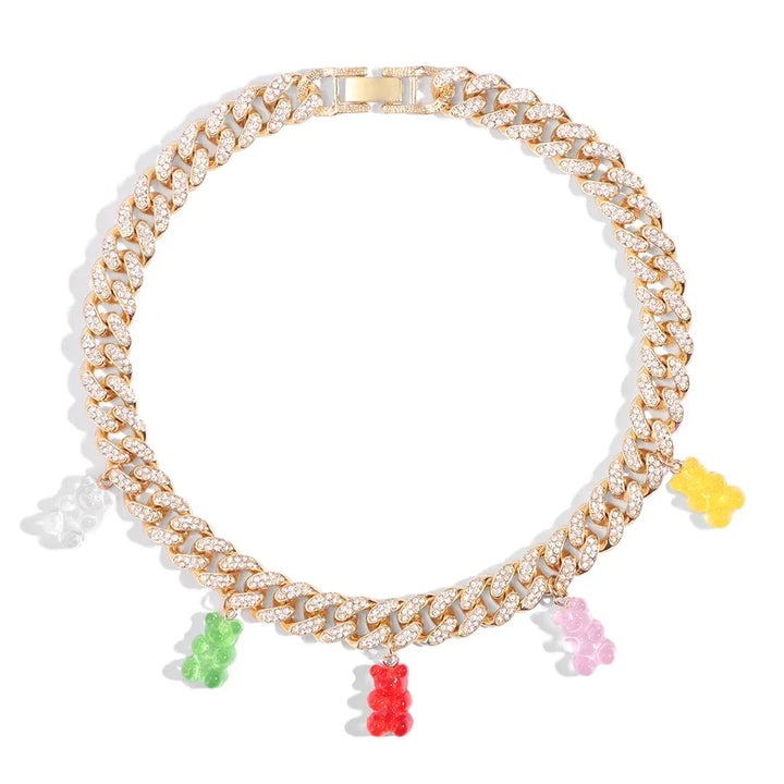 Collier ourson bonbon — Groumia