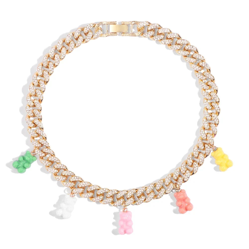 Collier ourson bonbon — Groumia