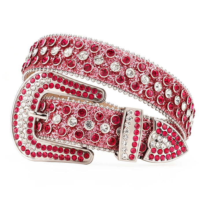 Ceinture strass rose — Groumia
