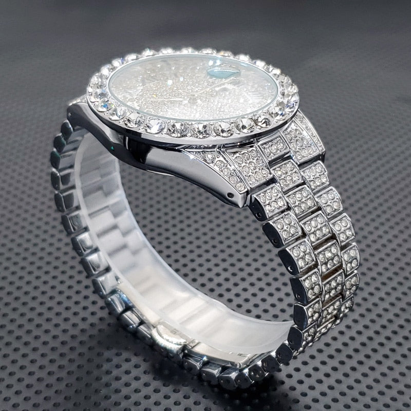 Montre Moissanite — Groumia