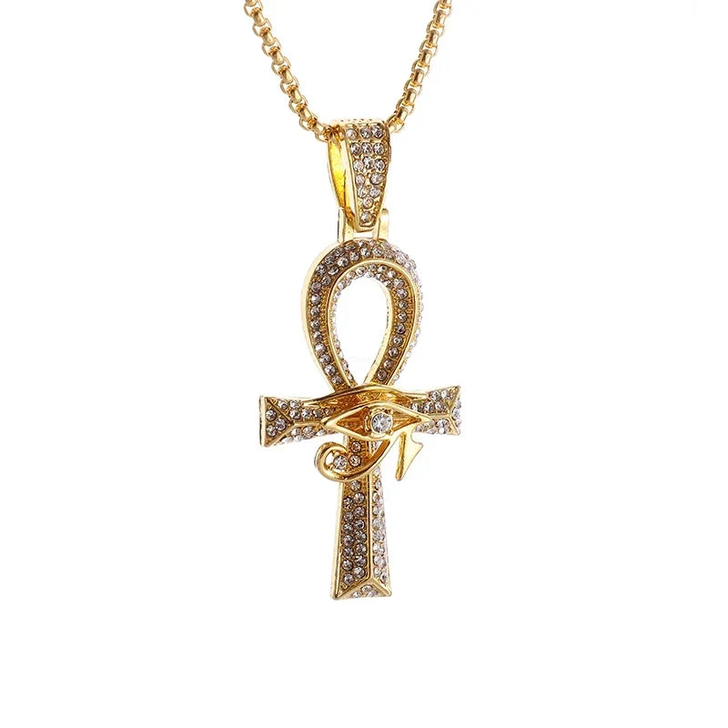 Collier croix ankh — Groumia