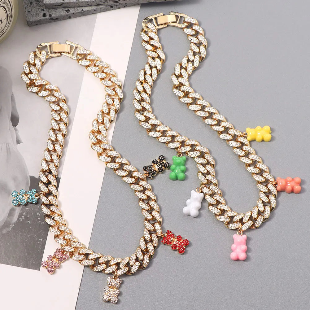 Collier ourson bonbon — Groumia