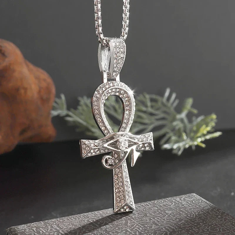 Collier croix ankh — Groumia