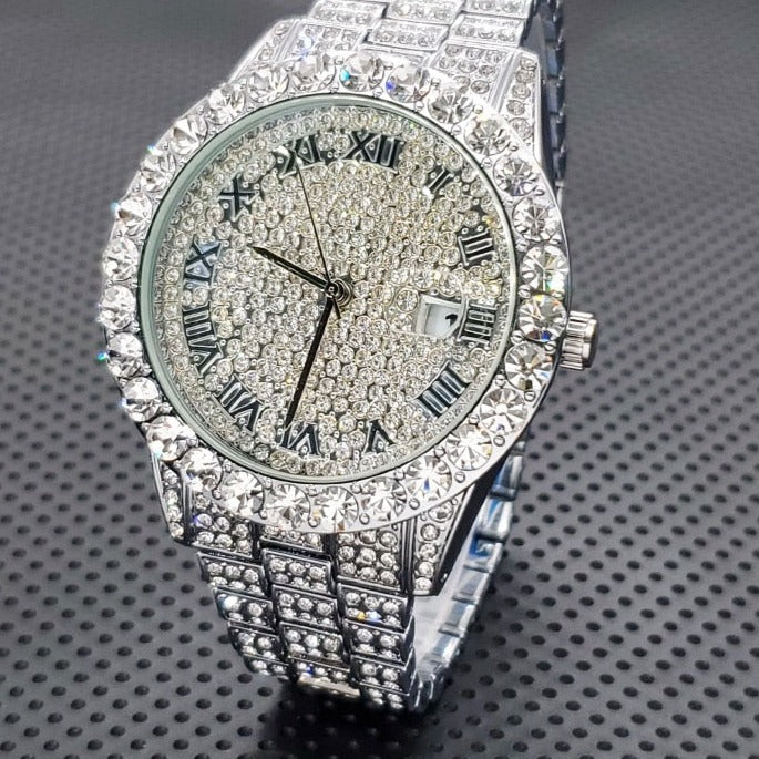 Montre Moissanite — Groumia