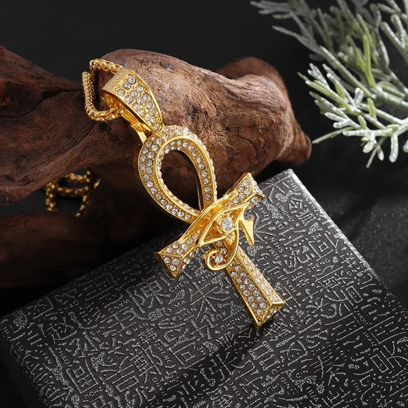 Collier croix ankh — Groumia