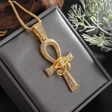 Collier croix ankh — Groumia