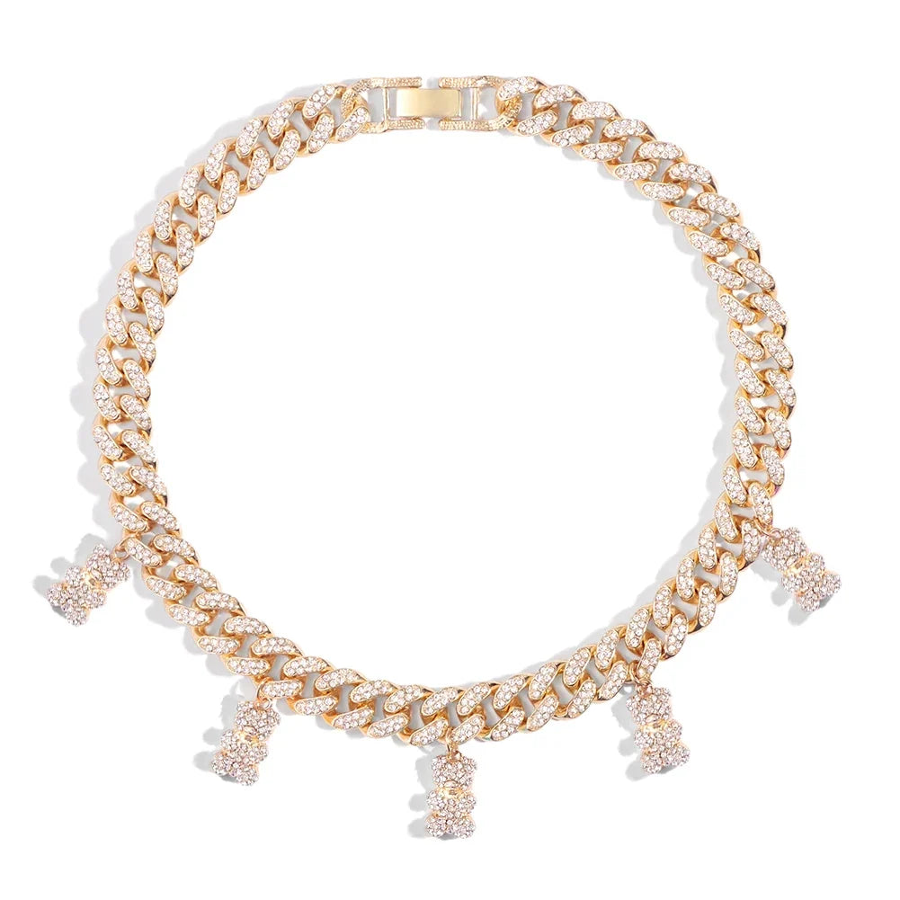 Collier ourson bonbon — Groumia