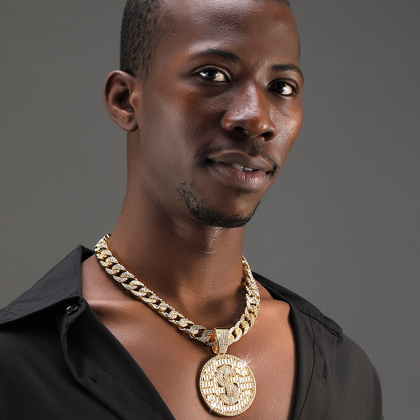 Collier Dollar bling bling — Groumia
