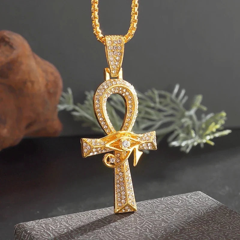 Collier croix ankh — Groumia
