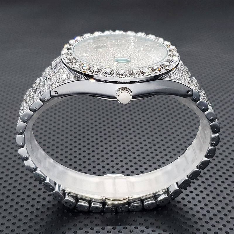 Montre Moissanite — Groumia