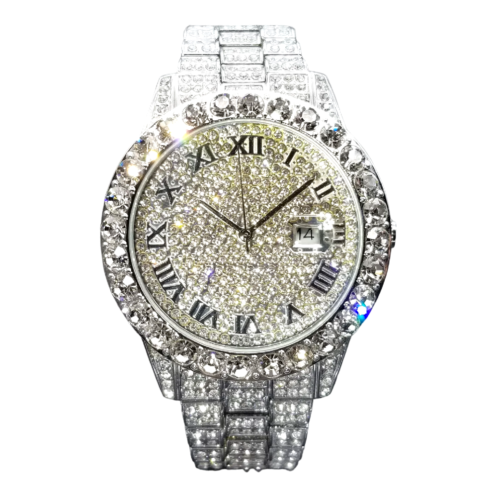 Montre Moissanite — Groumia