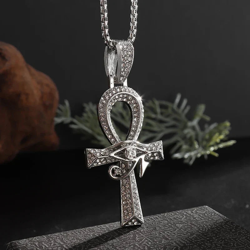 Collier croix ankh — Groumia