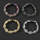 Bracelet graine de café diamant — Groumia