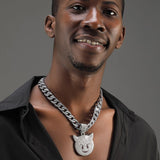 Collier rappeur bling bling — Groumia