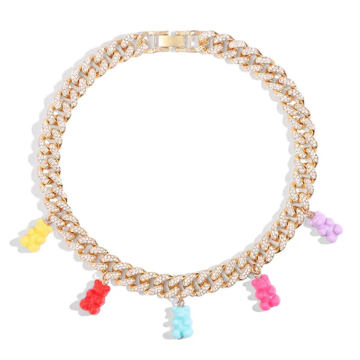 Collier ourson bonbon — Groumia