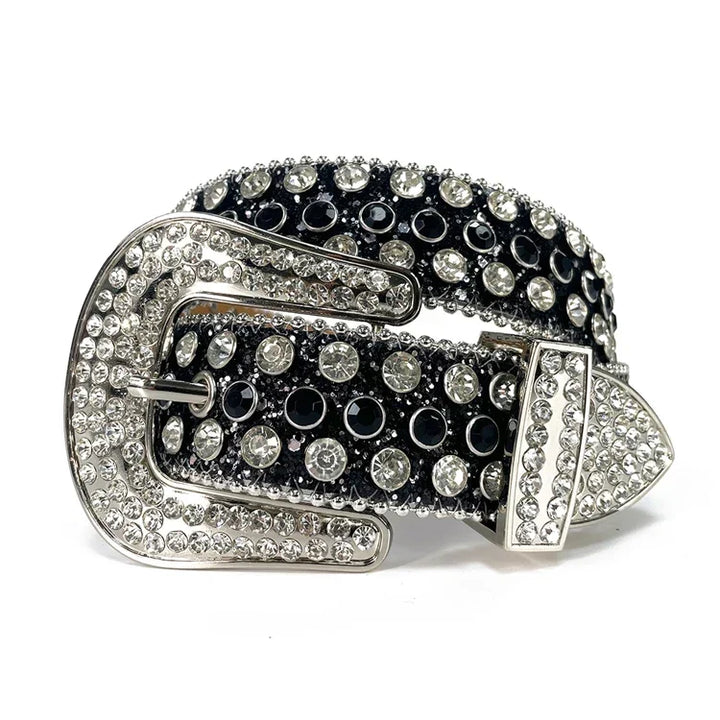 Ceinture boucle strass — Groumia
