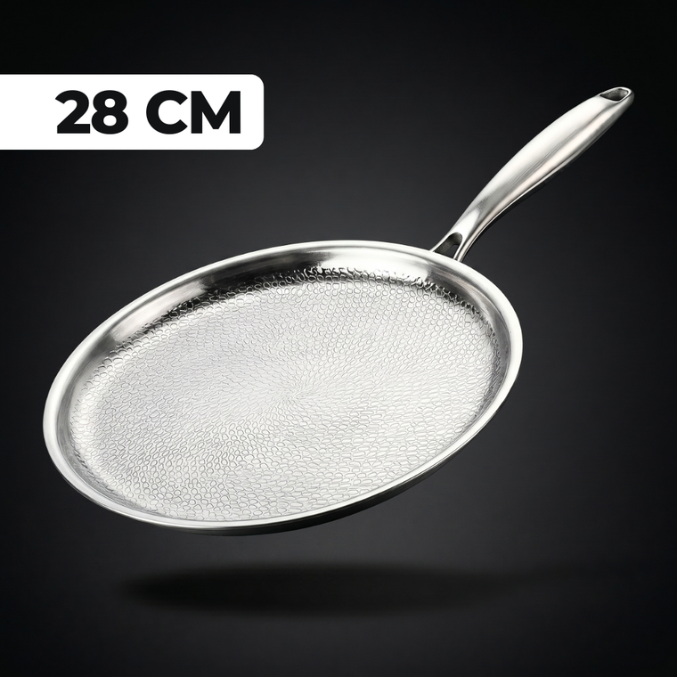 Crêpière Groumia® 28 cm en titane