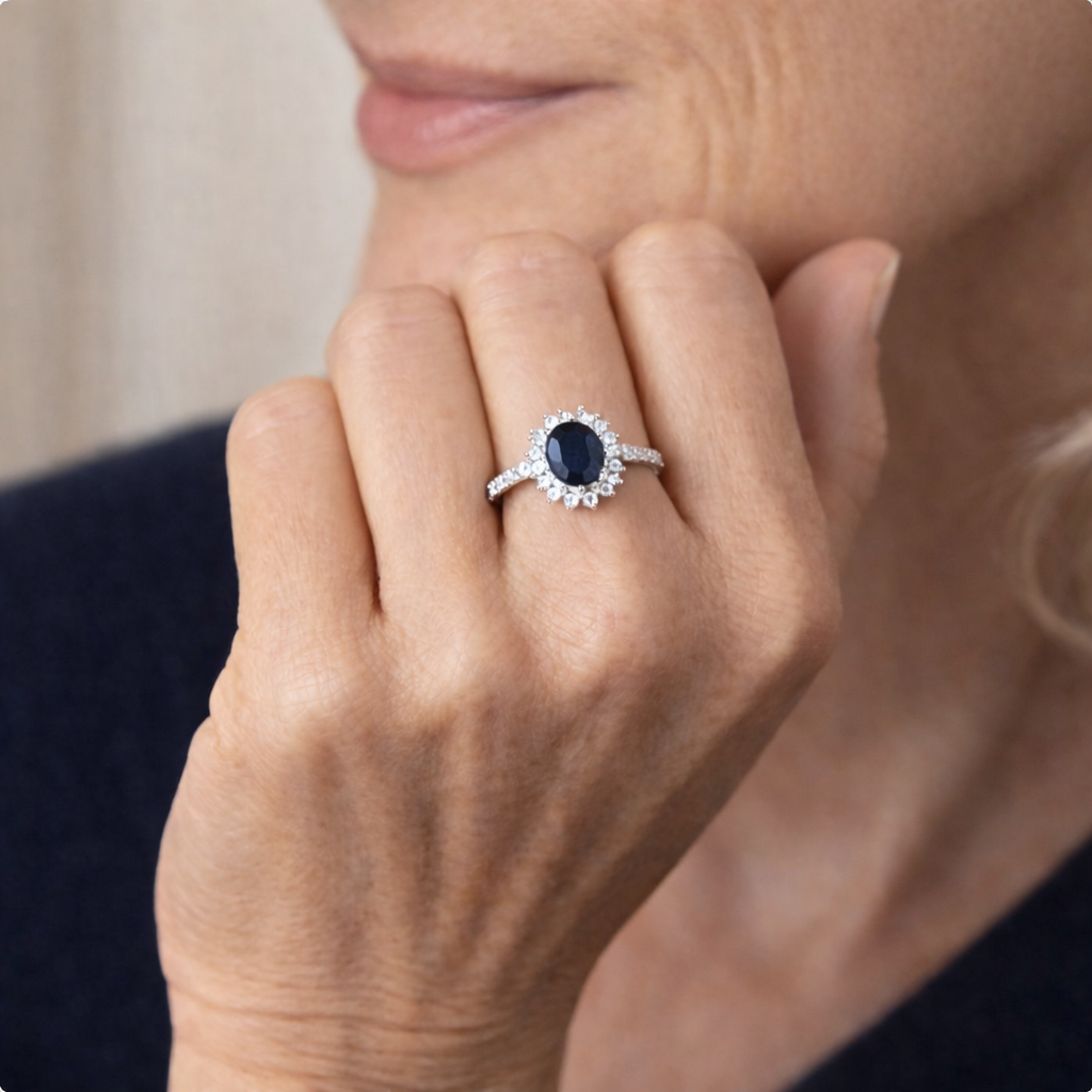 Bague Vionne Saphir — Groumia