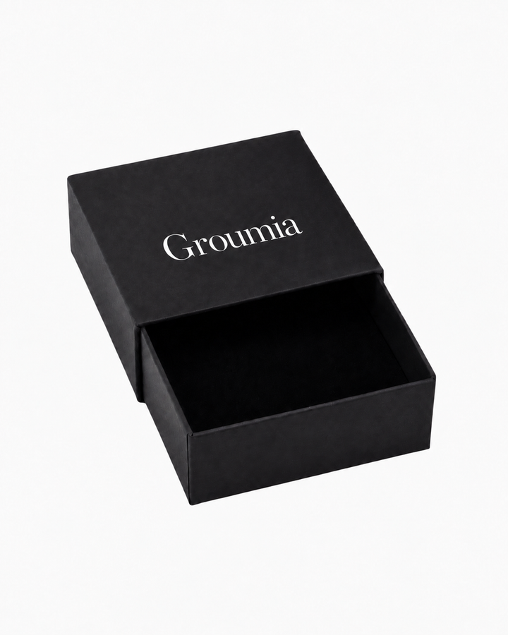 Boite a bijoux avec inscription Groumia