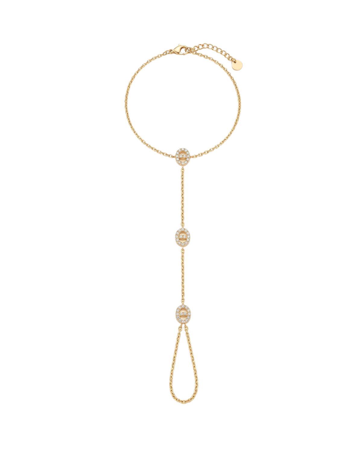 CHAÎNE DE MAIN ATHENA STRASS