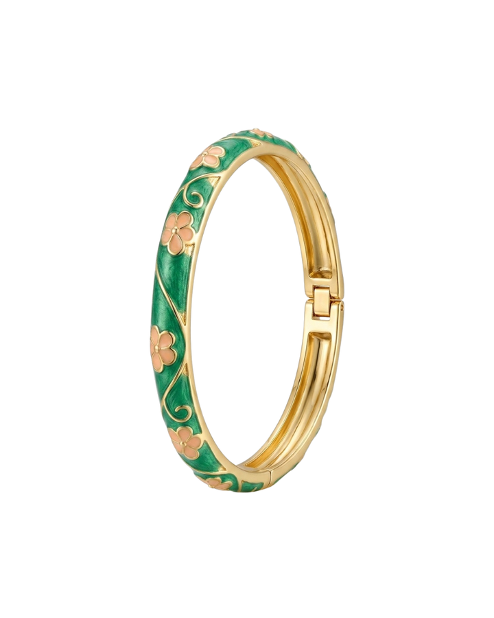BRACELET JONC FLORAL