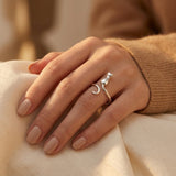 Bague Motif Chat Argenté — Groumia