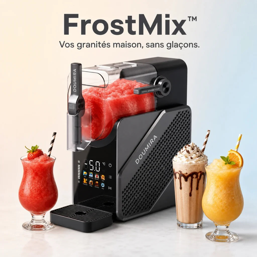Groumia FrostMix™ – Machine à granités sans glaçons