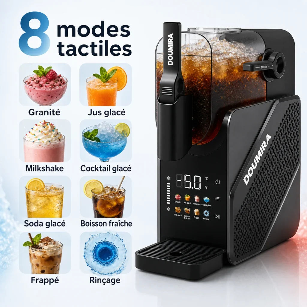 Groumia FrostMix™ – Machine à granités sans glaçons