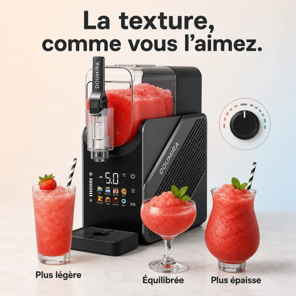 Groumia FrostMix™ – Machine à granités sans glaçons